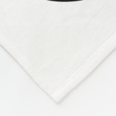 Een Cartoon Stegosaurus verkleedde zich als een mu Fleece Deken (Hoek)