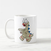 Een Cartoon Stegosaurus verkleedde zich als een mu Koffiemok (Links)