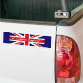 EEN CATHOLIEK ENGELAND! BUMPERSTICKER (Op Truck)