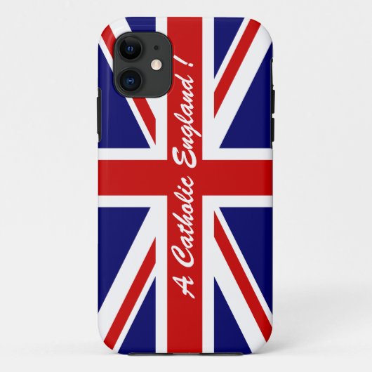 EEN CATHOLIEK ENGELAND! Case-Mate iPhone CASE (Achterkant)