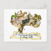 Een caucus race en een lang verhaal briefkaart (Voorkant)