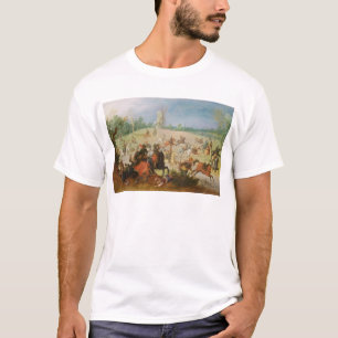 Een cavalerie gevecht t-shirt