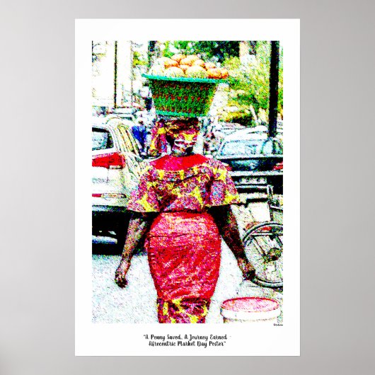 Een cent gered, een reis verdiend poster (Voorkant)