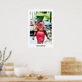 Een cent gered, een reis verdiend poster (Keuken)