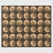 Eén cent omlooppapier cadeaupapier (Vlak)