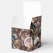 Eén cent Penny Spread Background Bedankdoosjes (Geopend)