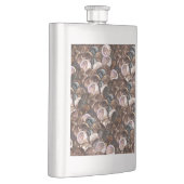 Eén cent Penny Spread Background Heupfles (Rechts)