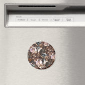 Eén cent Penny Spread Background Magneet (Insitu (Vaatwasser))