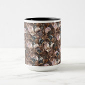 Eén cent Penny Spread Background Mok (Midden)