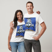 Een CH-46E Zee Knight-helikopter T-shirt (Unisex)