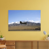 Een CH-47 China start op Canvas Afdruk (Insitu (Woonkamer))
