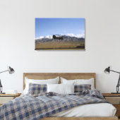 Een CH-47 China start op Canvas Afdruk (Insitu (Slaapkamer))