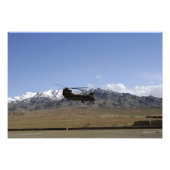 Een CH-47 China start op Foto Afdruk (Voorkant)