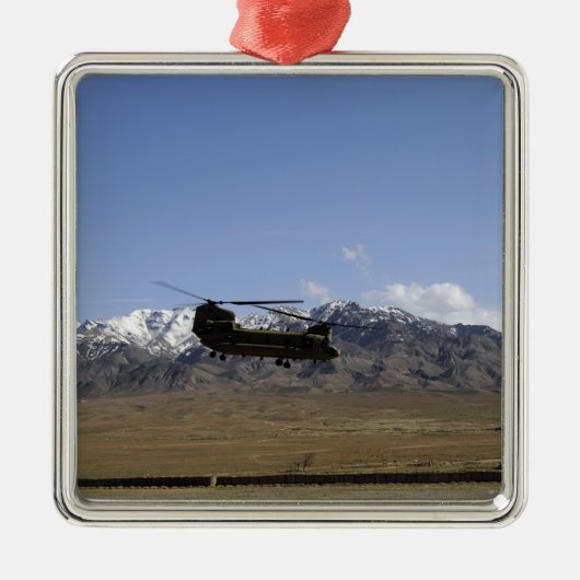 Een CH-47 China start op Metalen Ornament (Voorkant)