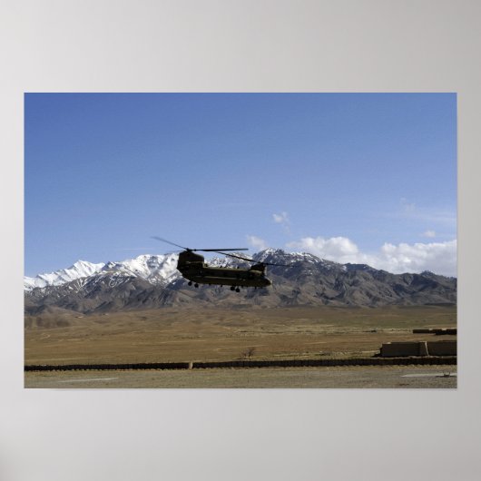 Een CH-47 China start op Poster (Voorkant)