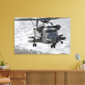 Een CH-53E Super Stallion-helikopter Canvas Afdruk (Insitu (Woonkamer))