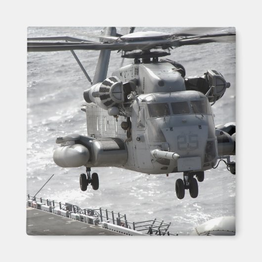 Een CH-53E Super Stallion-helikopter Magneet (Voorkant)
