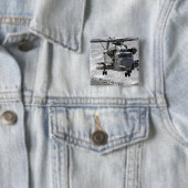 Een CH-53E Super Stallion-helikopter Vierkante Button 5,1 Cm (In situ)