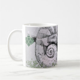 Een Chameleon Kerstfeest Koffiemok