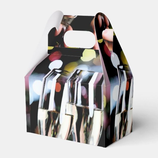 Een champagnetoast bedankdoosjes (Achterkant)