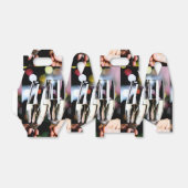 Een champagnetoast bedankdoosjes (Uitgevouwen)