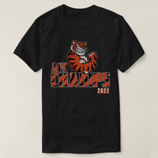 Een CHAMPS Bengalen vervaagd T-shirt (Design voorkant)