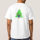 Een Chanoeka en Kerstmis T-shirt (Achterkant)