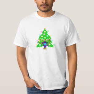 Een Chanoeka en Kerstmis T-shirt