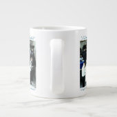 Een Chanoeka-mok Grote Koffiekop (Achterkant)