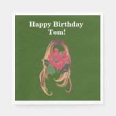 Een charmant idee servet (Voorkant)