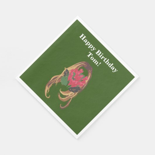 Een charmant idee servet (Hoek)