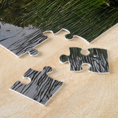 Een charmant stenen huisje legpuzzel (Zijkant)