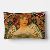 Een charmante Art Nouveau Alphonse Mucha Etui (Achterkant)