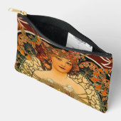 Een charmante Art Nouveau Alphonse Mucha Etui (Open)