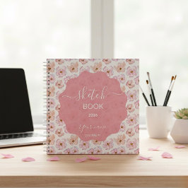 Een charmante schetsboek met lente-thema! notitieboek