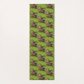 Een Cheeky Pair van Zebra Finches Yogamat (Achterkant)