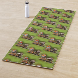 Een Cheeky Pair van Zebra Finches Yogamat