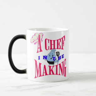Een chef in de maak magische mok