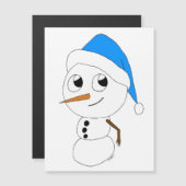 een chibi-sneeuwman (Voorkant / Achterkant)