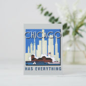 Een  Chicago Update Briefkaart (Staand voorkant)
