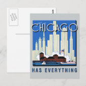 Een  Chicago Update Briefkaart (Voorkant / Achterkant)