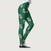 Een chili kerst op het strand leggings (Rechts)