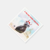 Een chilling Aussie Christmas Koala Servet (Hoek)