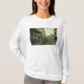 Een Chinatown Street Scene T-shirt (Voorkant)