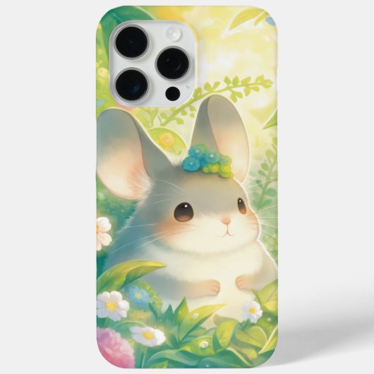 Een chinchilla in Natuur omhelzing Case-Mate iPhone Case (Achterkant)