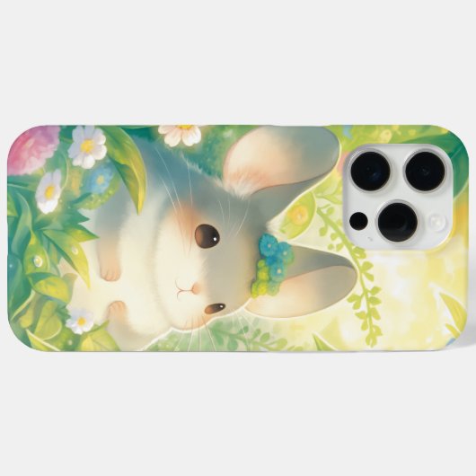 Een chinchilla in Natuur omhelzing Case-Mate iPhone Case (Achterkant (horizontaal))