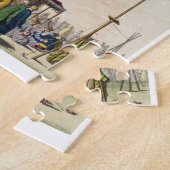 Een Chinees circus, illustratie van Le Costume An Legpuzzel (Zijkant)