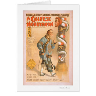 "Een Chinees Poster voor theaterspelen"