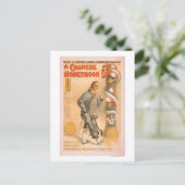 "Een Chinees Poster voor theaterspelen" Briefkaart (Staand voorkant)