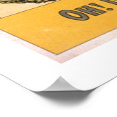 Een Chinees Vintage theaterPoster Honeymoon Poster (Hoek)